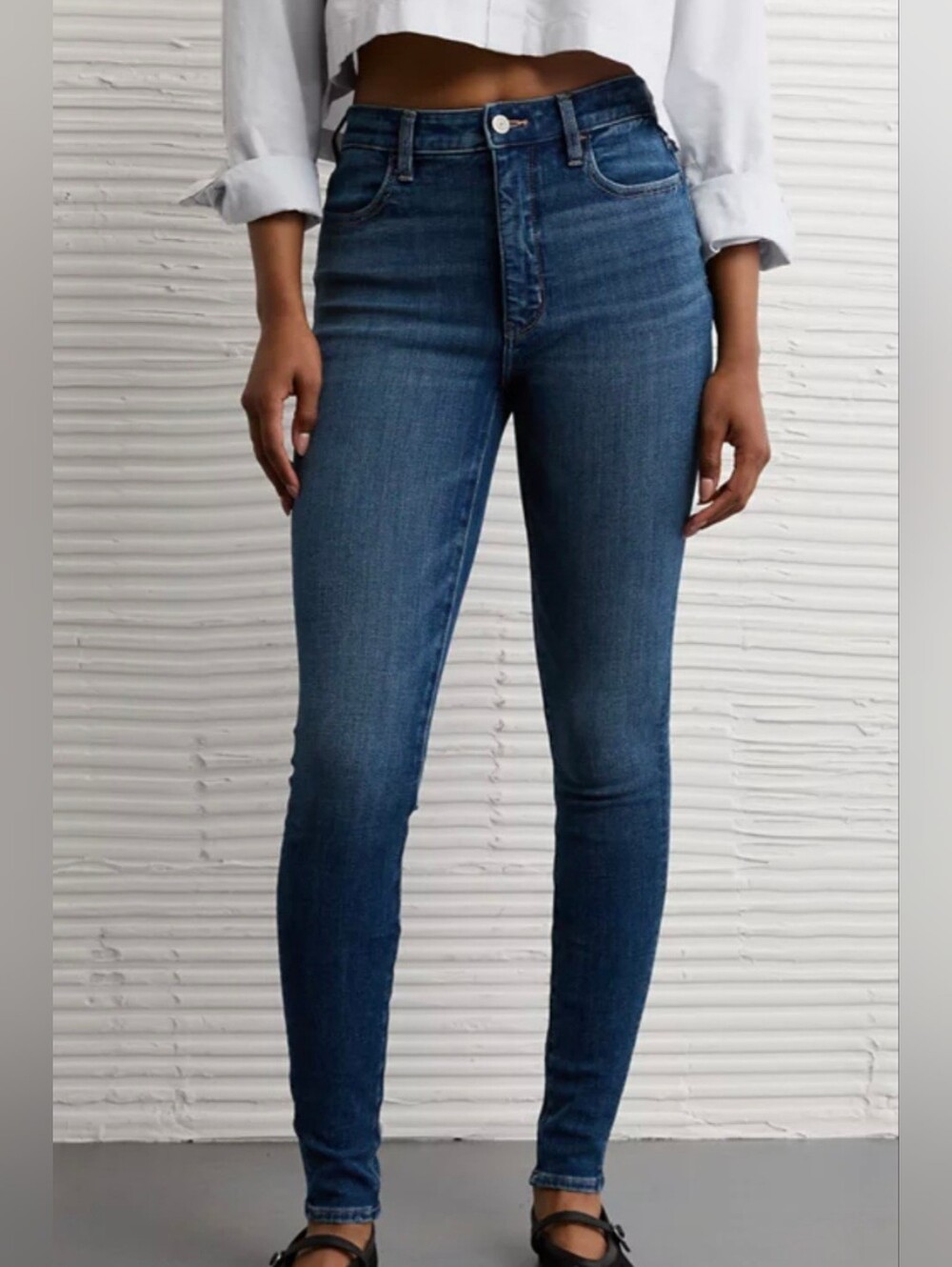 American Eagle Next Level Stretch Jeans High-waist Size 4
